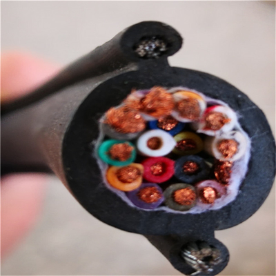 Round Pendant Control Cable For Crane and Lifter RVV2G 14*1.25mm2