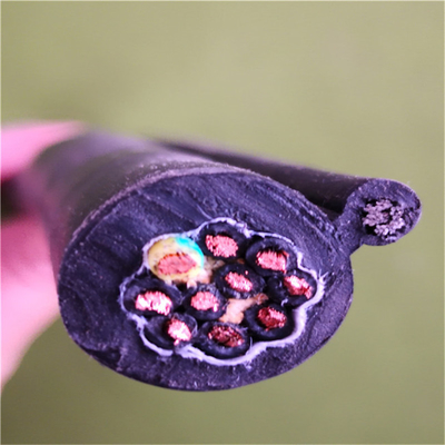 Round Pendant Control Cable For Crane and Lifter RVV2G 14*1.25mm2