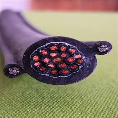 Echu cable factory, Flat Traveling Cable for Lifter, Flat Crane Cables