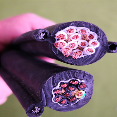 Round Pendant Control Cable For Crane and Lifter RVV2G 14*1.25mm2
