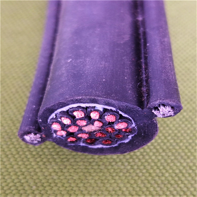 Round Pendant Control Cable For Crane and Lifter RVV2G 14*1.25mm2