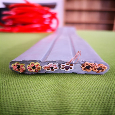 Echu cable factory, Flat Traveling Cable for Lifter, Flat Crane Cables