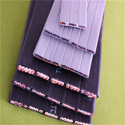 Flat crane cables, lifter cable, Flat lifter cable, Echu cable factory, Flat Traveling Cable for Lifter