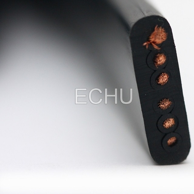 Flat Crane Cable , flat power cable, shielded flat cable, Flat Electrical Cable
