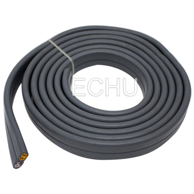 Flat Traveling Cable for Elevator use, Shielded Flat Travel Cable 66cores