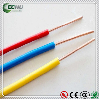 Single Core Non-sheathed Cables with Rigid Conductor for General Purposes 450/750V BV BVR