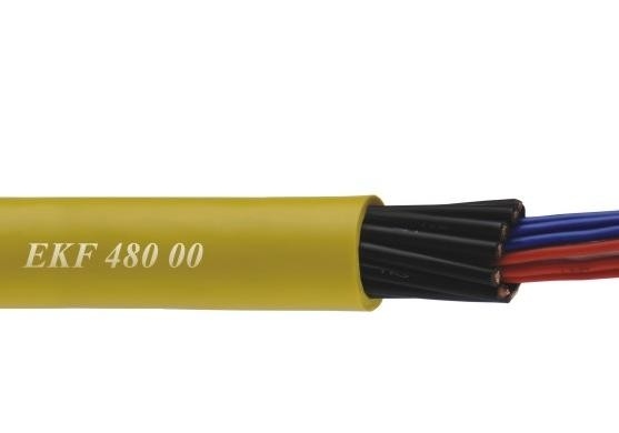 CE Cert. Oil Resistance Flame Resistance PVC Sheathed cord 300/500V Round Electrical Cable RVV 4C*1.0