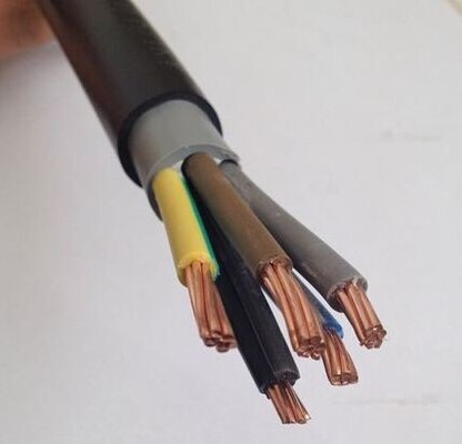 CE Cert.  NYY Power Cable 0.6/1KV Flame Resistance , Cold Resistance, Double Sheath
