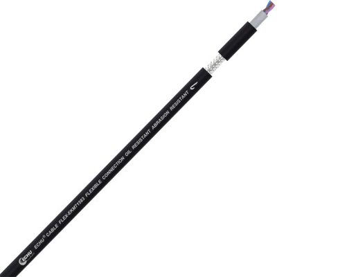 Shielded and Twisted Pair Special PVC Cable for Drag Chains-EKM71573