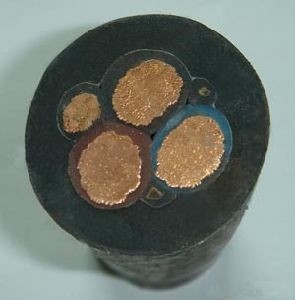 Flexible Drum-Reeling Cable, Drum Cable, Reel Cable, FLEXIBLE CABLE for PASSENGER / MATERIAL HOIST RVV-NBR-PUR 4*25