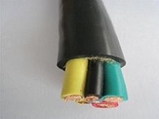 Flexible Drum-Reeling Cable, Drum Cable, Reel Cable, FLEXIBLE CABLE for PASSENGER / MATERIAL HOIST RVV-NBR-PUR 4*6