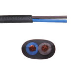 VFF Flat Type PVC Insulated Cable , Parallel Flat Cable RVB 2*0.75 2*1.0MM