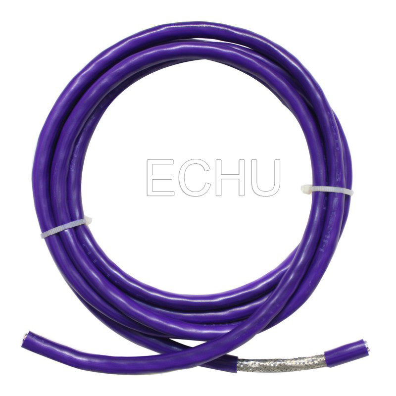 Extremely flexible TPE/PUR control cable with numbered cores for continuous movement